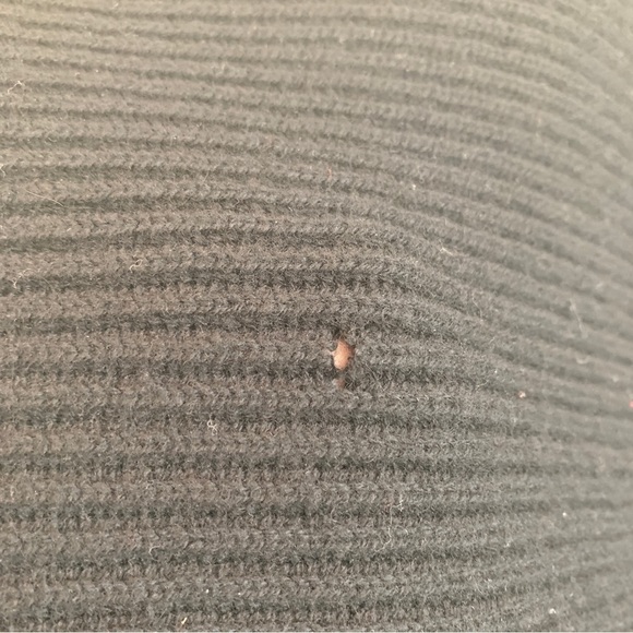 Intermix Black Jacqueline Off-the-Shoulder Slouchy Sweater - Picture 11 of 12